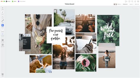 Vision Board Template And Example Milanote