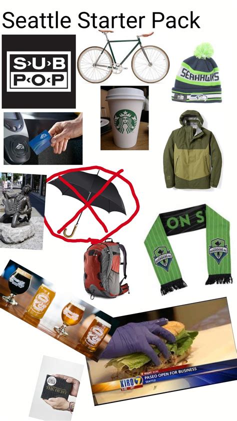 Seattle Starter Pack Starterpacks