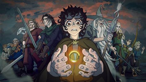 The Fellowship Of The Ring Animated A Lord Of The Rings Short Film Youtube