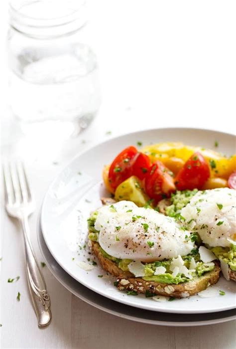 Simple Poached Egg And Avocado Toast Recipe Pinch Of Yum
