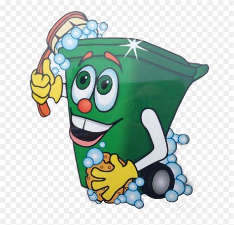 Are you searching for cleaning logo png images or vector? Wheelie Bin Cleaning Man Clipart (#1743068) - PinClipart