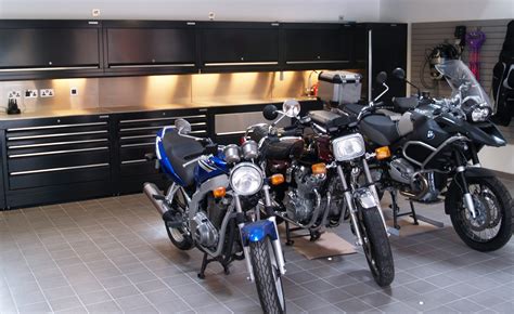 Motorcyclists Garage And Home Motorcycle Workshop From Dura Garages