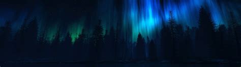 Wallpaper Sunlight Night Blue Atmosphere Aurora Light Darkness