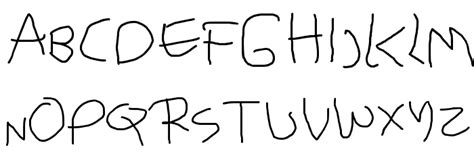 Childs Handwriting Font