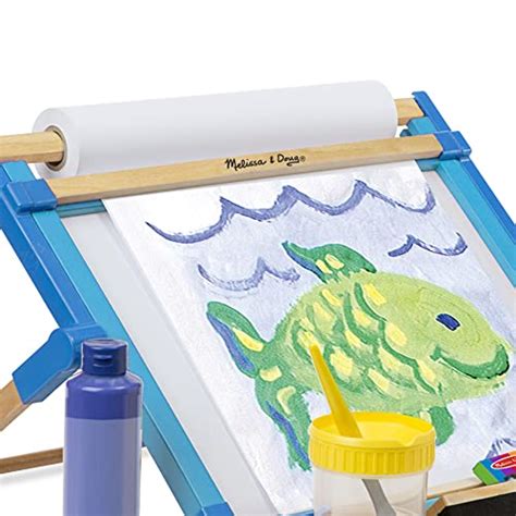 Melissa And Doug Double Sided Magnetic Tabletop Art Easel Dry Erase