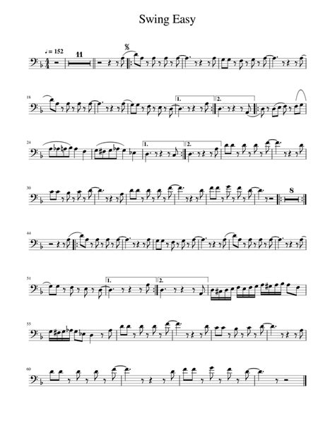 Swing sheet music & printable pdf music notes. Swing Easy Sheet music for Piano (Solo) | Musescore.com