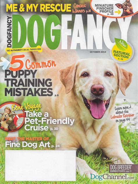 Dog Fancy Magazine Cover Max Norman Pet Photography