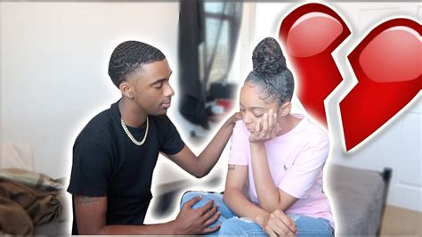 Break Up Prank On Girlfriend She Criedwere Done Youtube