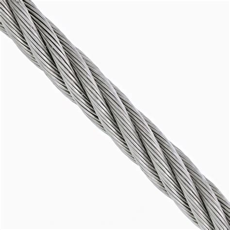 Cable De Acero Galv Alma De Yute 6×19 Ferretería América