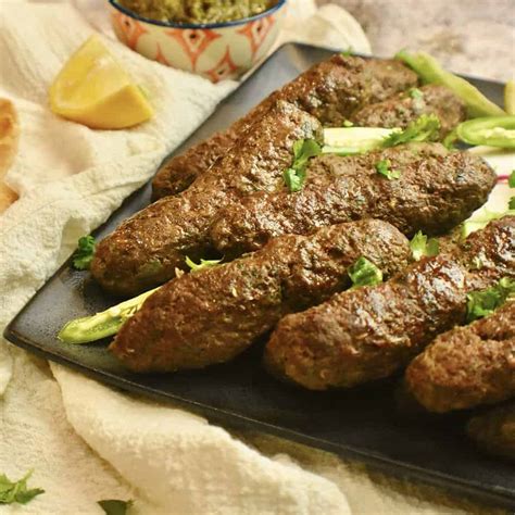Pakistani Seekh Kebab Recipe Ground Beef Skewers Tea For Turmeric