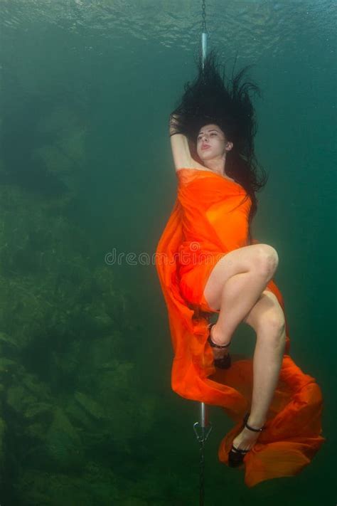 Underwater Striptease Stock Image Image Of Dreamlike