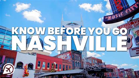 Things To Know Before You Go To Nashville Youtube