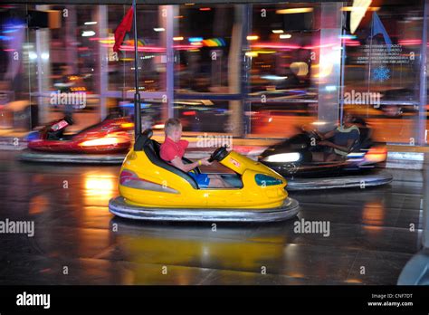 Bumping Cars Hi Res Stock Photography And Images Alamy