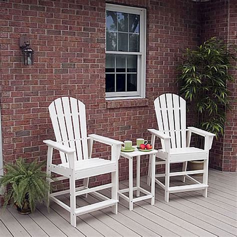 Polywood South Beach Counter Seating Set