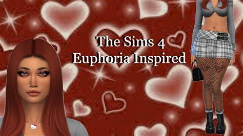 The Sims 4 Euphoria Inspired Cc Aesthetic Full Cc List Youtube