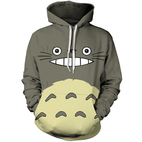 Totoro Unisex Pullover Hoodie Fandomaniax Store