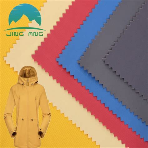 Polyester Woven Pa Pu Pvc Tpu Uly Coated Waterproof Taffeta Pongee Oxford Fabric For