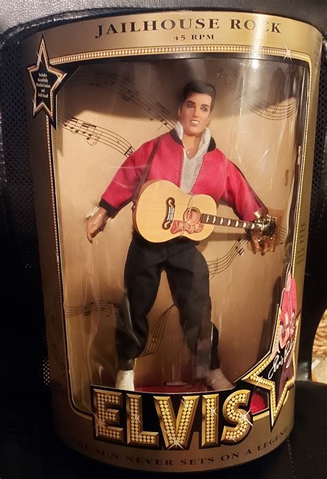 Elvis Presley Elvis Doll The Sun Never Sets On A Legend Teen Idol 68 Special Jailhouse