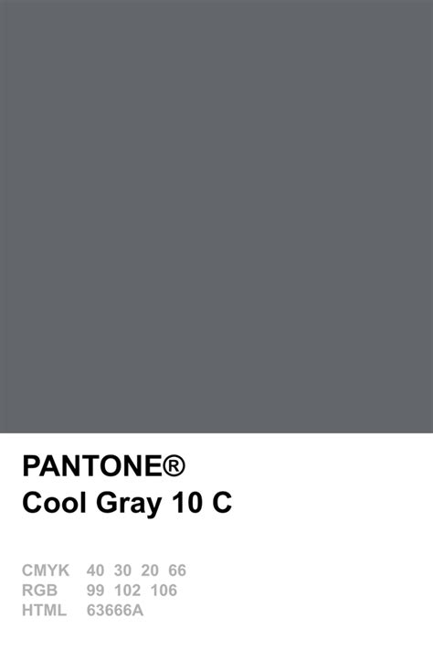 Smart Dark Grey Pantone Number 871