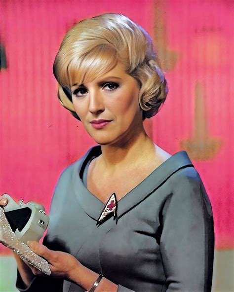 Nurse Christine Chapel Majel Barrett In Star Trek Tv Star