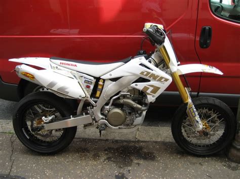 All sales final, item sold as is where is. 03 reg CRF450 Supermoto for sale