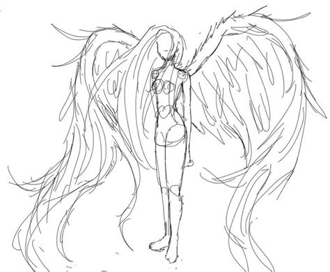 Wings Wings Sketch By Cannotthegrammar On Deviantart Projects To