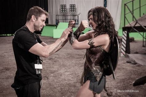 Batman Vs Superman Behind The Scenes Photo Of Zack Snyder Gal