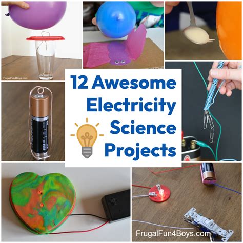 12 Awesome Electricity Science Experiments For Kids Frugal Fun For