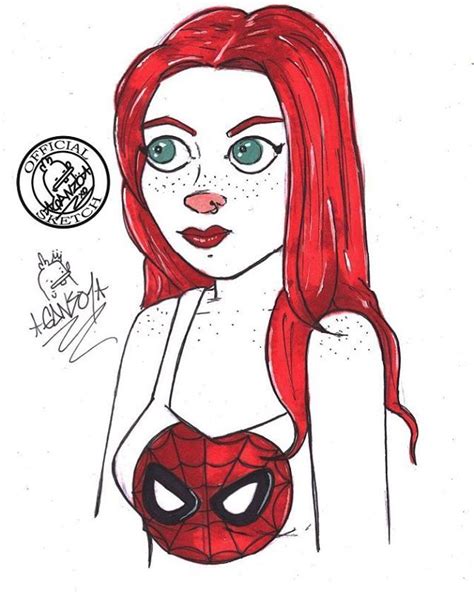 Épinglé Sur Spiderman Mary Jane Watson
