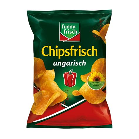 Funny Frisch Chips Hungarian Paprika Safka Continental Goodies