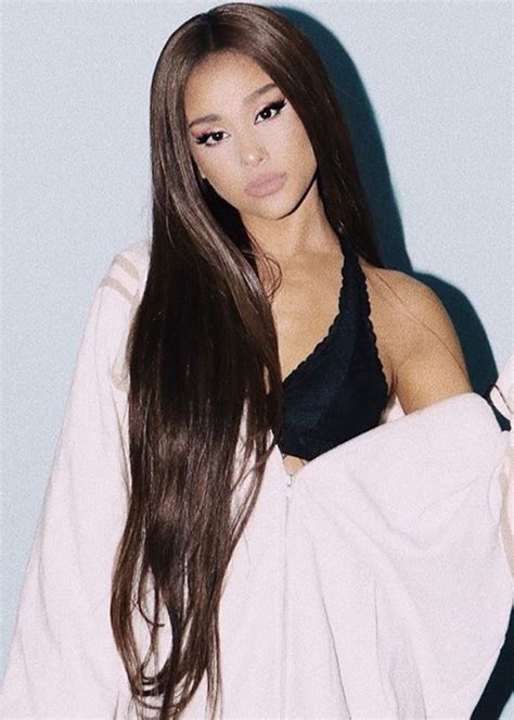 Ariana Grande Curly Black Hair