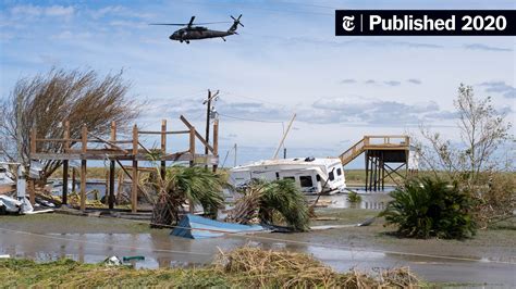 Hurricane Laura Carves Destructive Path Across Louisiana The New York