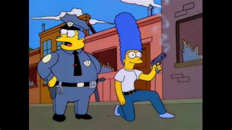 The Simpsons Marge Becomes A Police Officer For The Springfield Pd Youtube