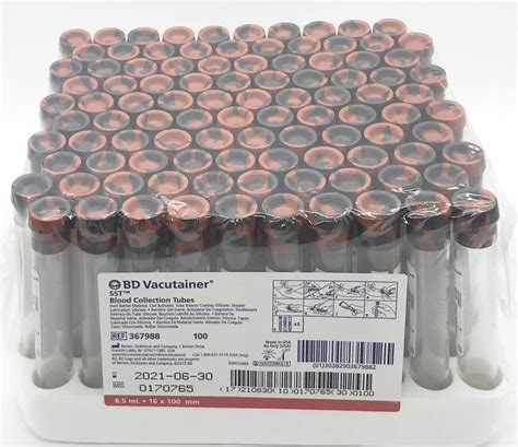 Bd Tiger Top Vacutainer Plastic Sst Pk Sexiz Pix