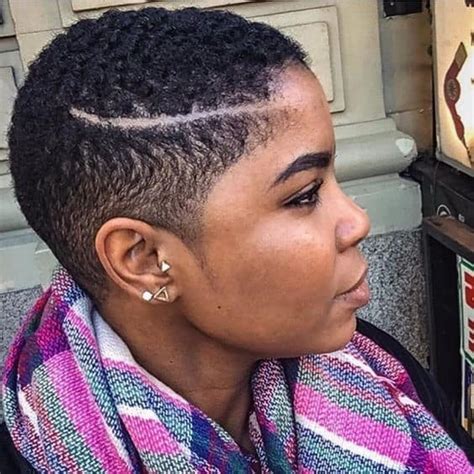 Tapered Haircuts And Fades For Women On Short Natural Hair