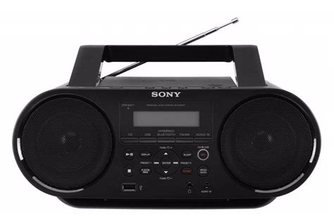 Radio Grabadora Sony Zs Rs60bt Bluetooth Nfc Usb Cd Fm Boomb Mercado