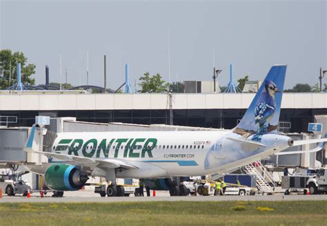 Part Of Engine Cover Flies Off Frontier Plane During Flight To Florida