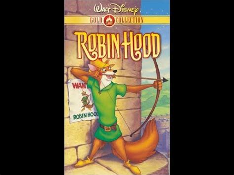 Opening To Robin Hood Gold Classic Collection VHS YouTube