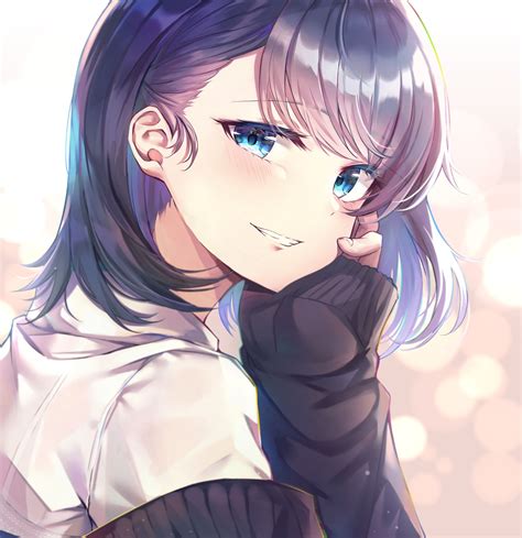 Anime Girl Pretty Hair