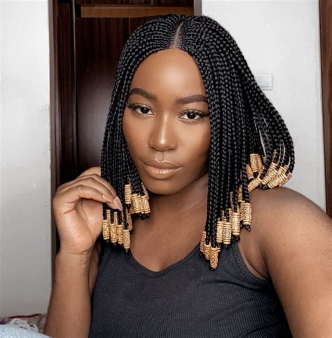 8 Fabulous Bob Braid Hairstyles With Beads