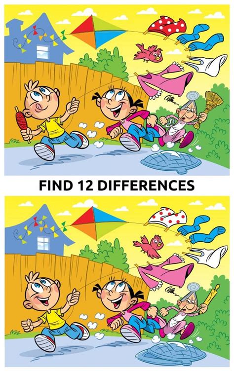 Differences Puzzle Prime