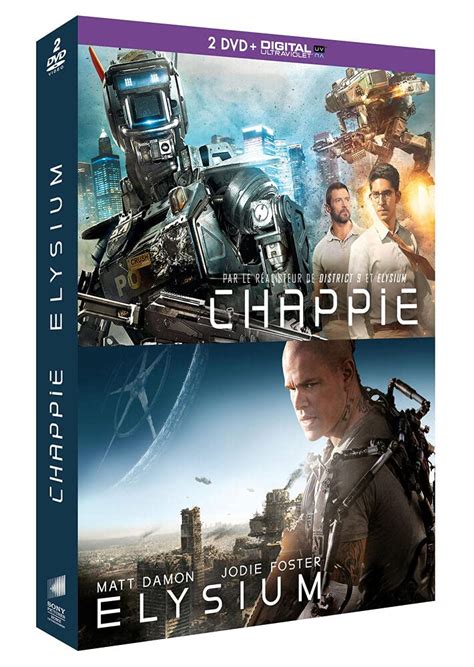 Chappie Elysium Dvd Copie Digitale Edizione Francia Amazonit