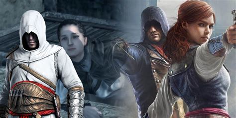 Comparing Assassin S Creed Altair And Maria To Ac Unity Arno And Elise