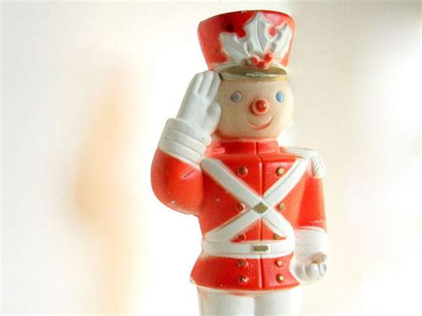 Vintage Light Up Toy Soldier Christmas Holiday Decoration Etsy