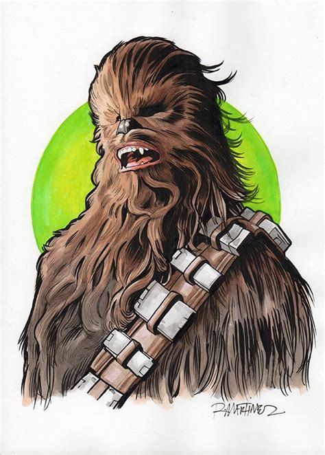 Copy Of Color Sketch Star Wars Chewbacca Star Wars Poster Star Wars