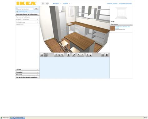 The program ikea home planner , unique for this brand, offers you spaces that you will be able to configure with the sizes of your dining room, of the bedroom, etc., and you will be able to add furniture in it and accessories by ikea that you most like: IKEA Home Planner Online