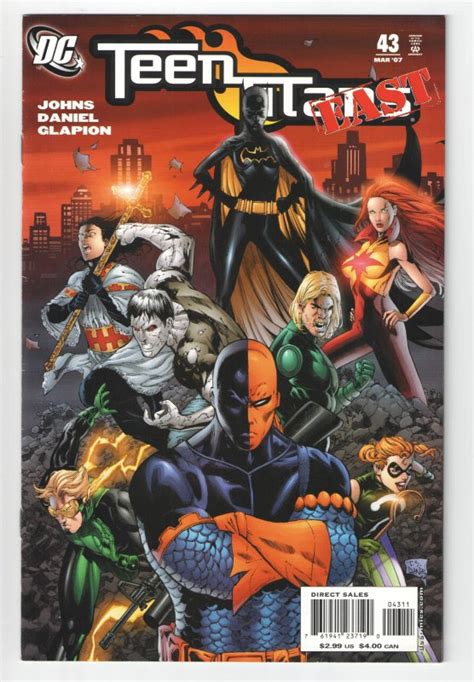 Teen Titans 43 Vf Nm 2007 1st Full And Cover App Enigma Riddlers Daughter Comic Books