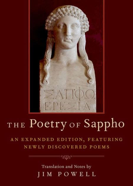 The Poetry Of Sappho An Expanded Edition Featuring Newly Discovered