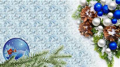 Holiday Winter Frosty Backgrounds Christmas Desktop Widescreen