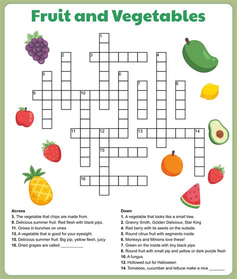 Easy Printable Crossword Puzzles For Seniors 6 Mind Blowing Summer